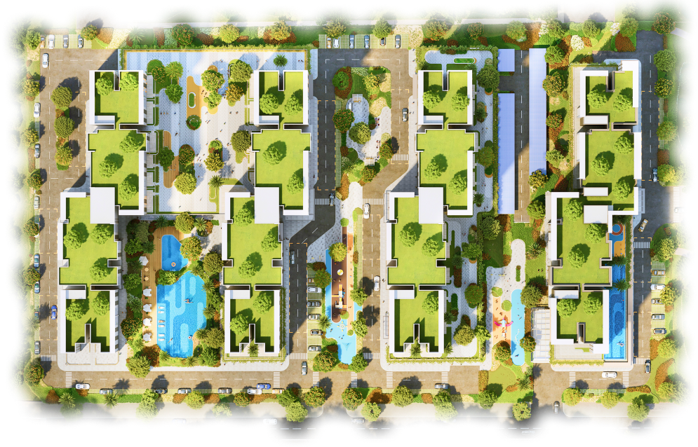 Mặt bằng tiện ích K-Home Cityview